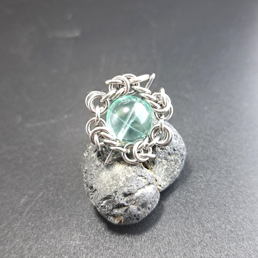 蛍光色が美しい　ブルーグリーン フローライト　ペンダントトップ