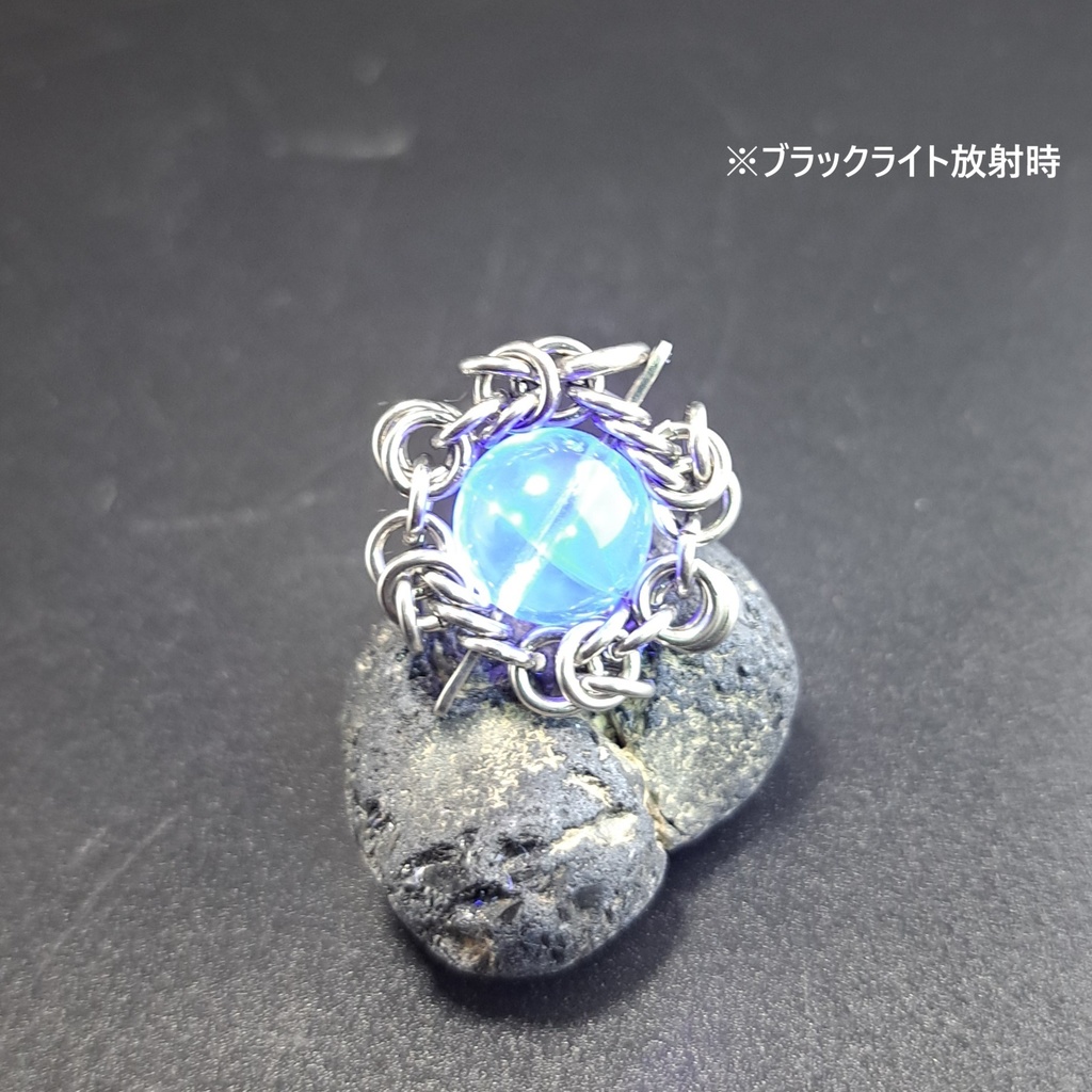 蛍光色が美しい ブルーグリーン フローライト ペンダントトップ