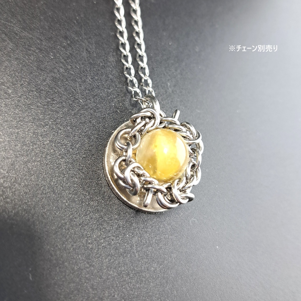 ゴールデンマイカ ペンダントトップ