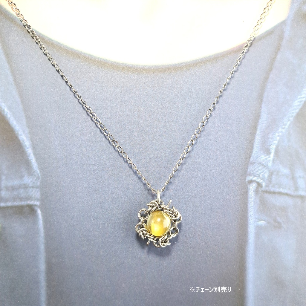 ゴールデンマイカ ペンダントトップ