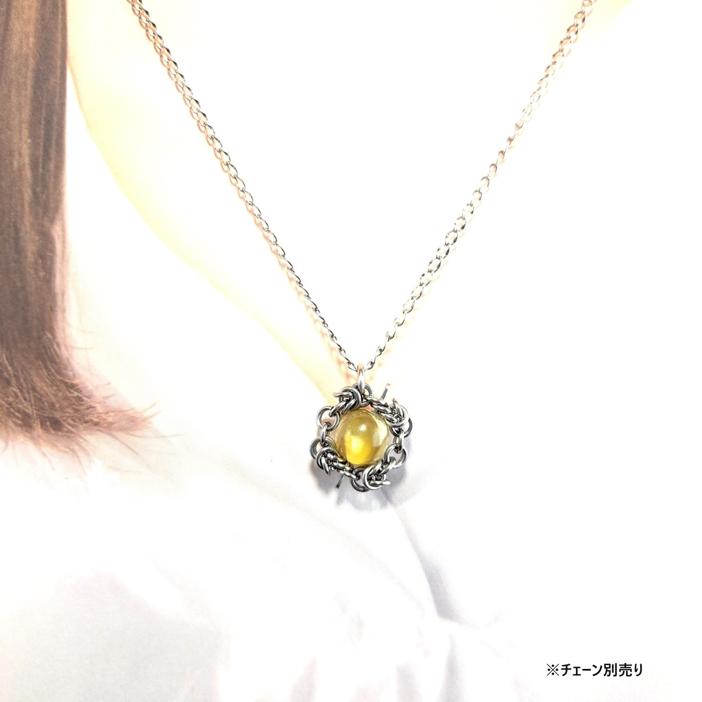 ゴールデンマイカ ペンダントトップ