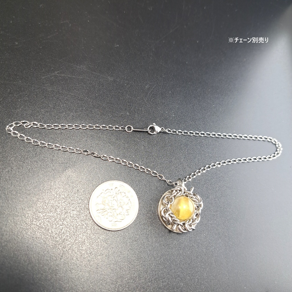 ゴールデンマイカ ペンダントトップ