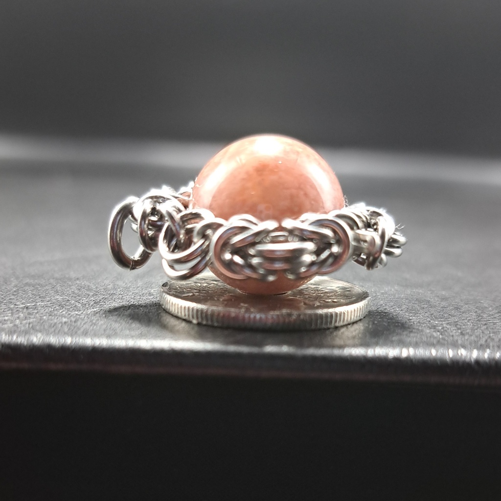 桜花爛漫! 桜メノウ ( チェリーブロッサムアゲート ) ペンダントトップ