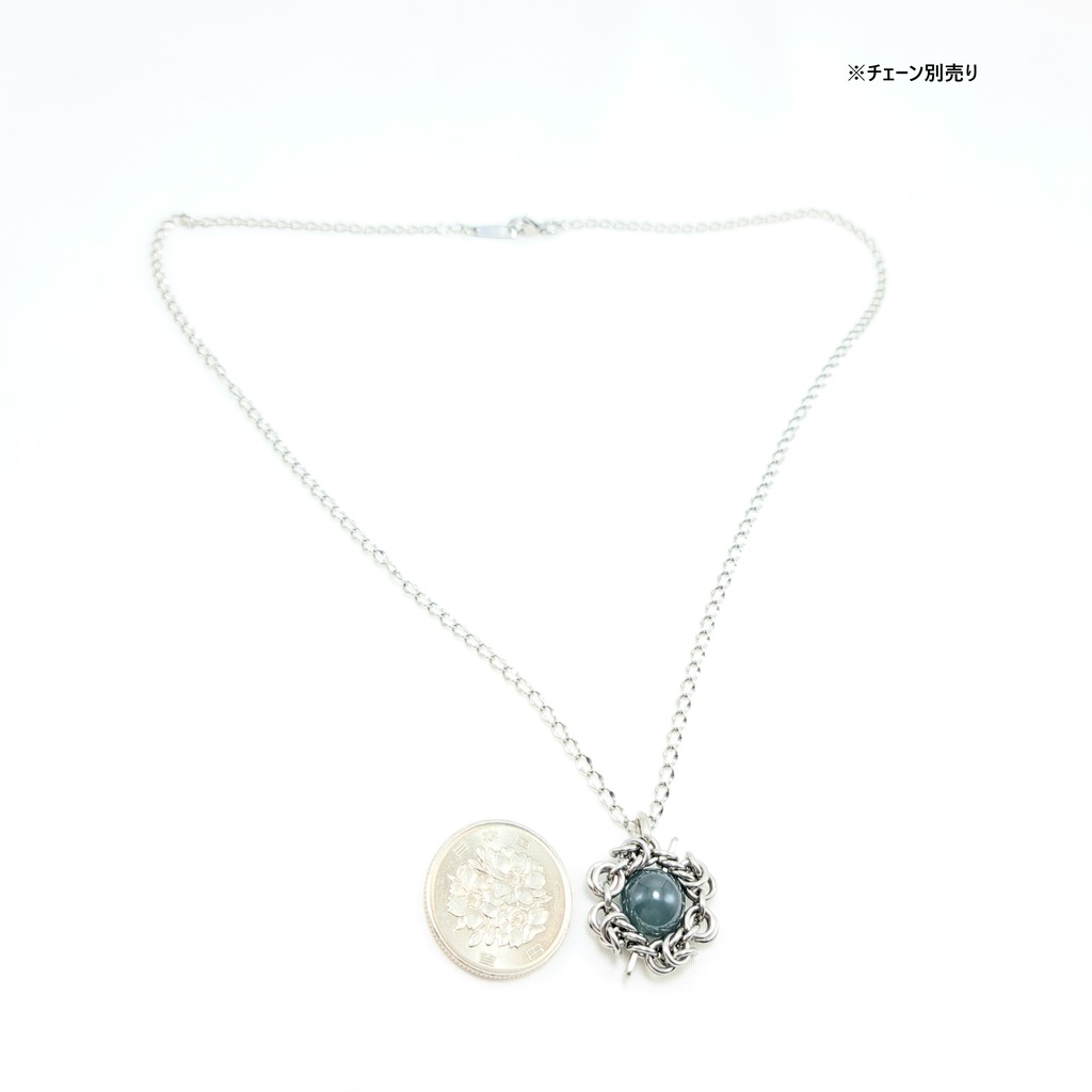 グアテマラ産 青 翡翠 ( グアテマラ翡翠 ) ペンダントトップ