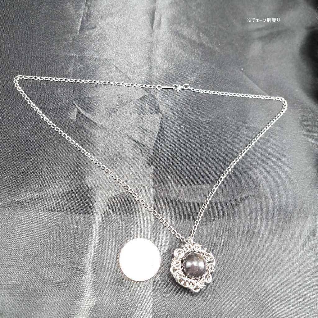 まるで夜の星空の様な美しさ! アイオライトサンストーン ペンダントトップ