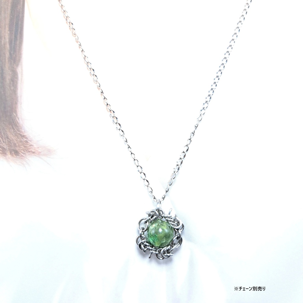 発色良好! フックサイト シリカ ペンダントトップ