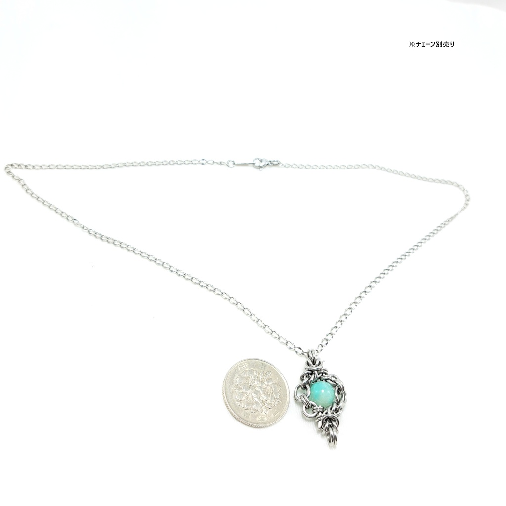 レアな鉱物! アグリゲーション フェルドスパー ペンダントトップ