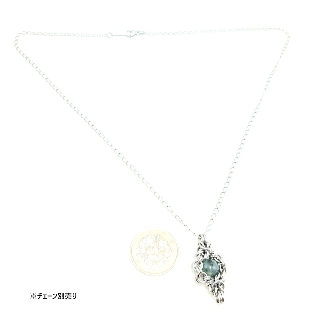 奥行きのある緑色が綺麗! 翡翠 (A貨) ペンダントトップ