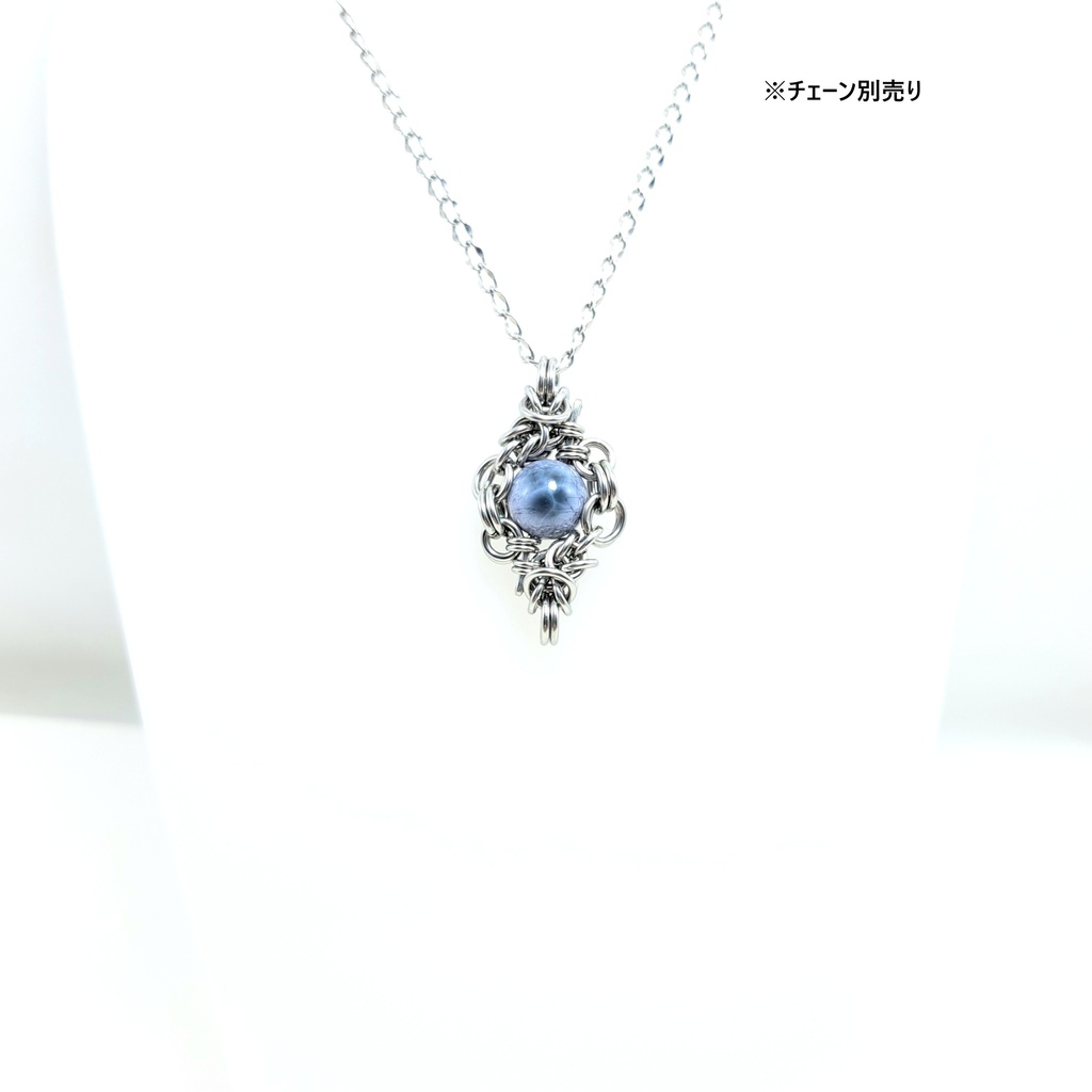 希少色! パープル ラリマー ペンダントトップ
