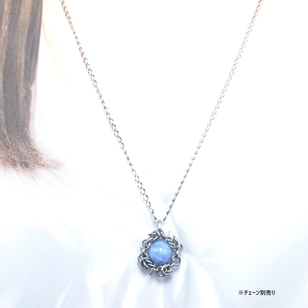 ほのかに彩るラベンダーカラー!希少石 ハックマナイト ペンダントトップ
