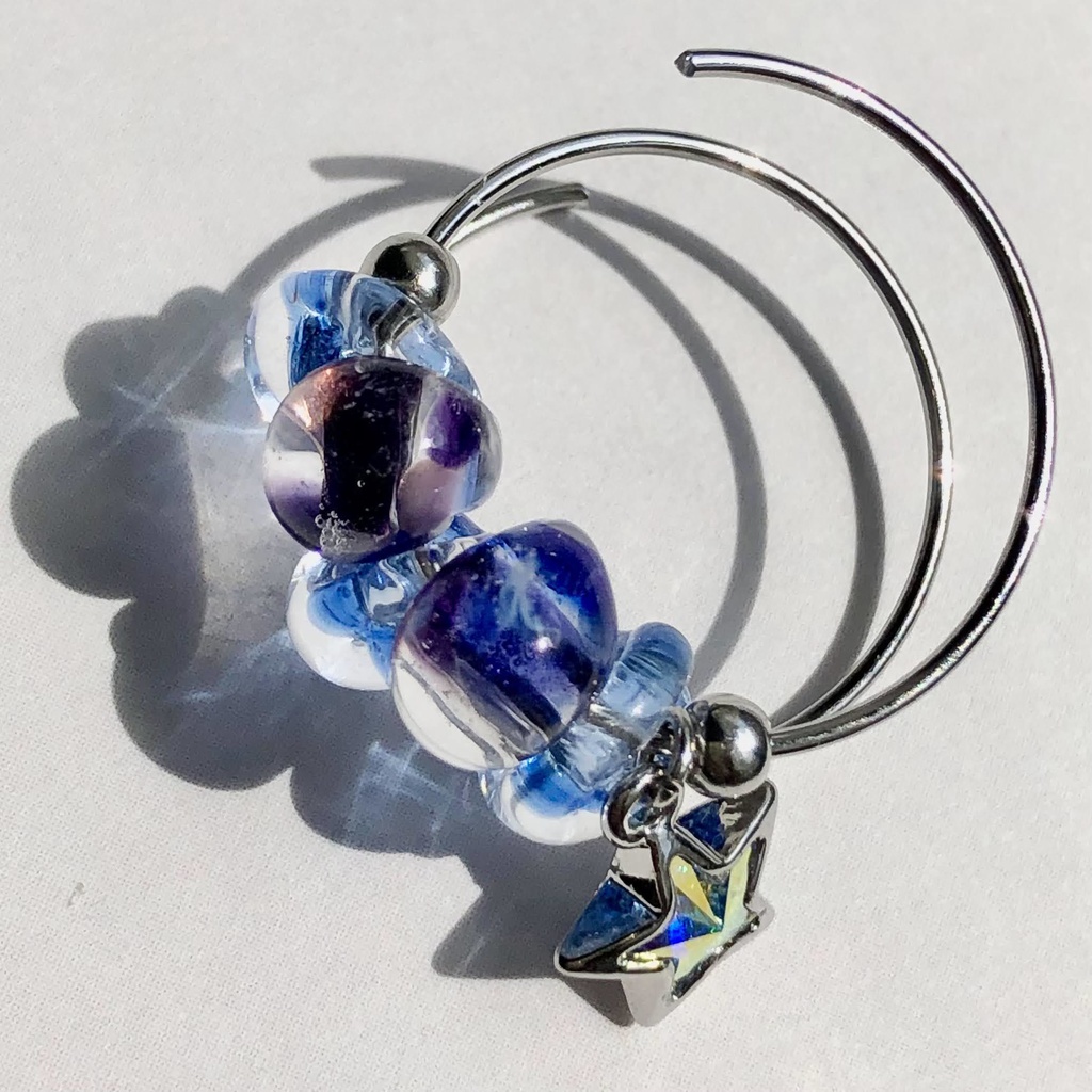 【展示のみ】蒼き鳥のドロップリング(メーティオンイメージ)