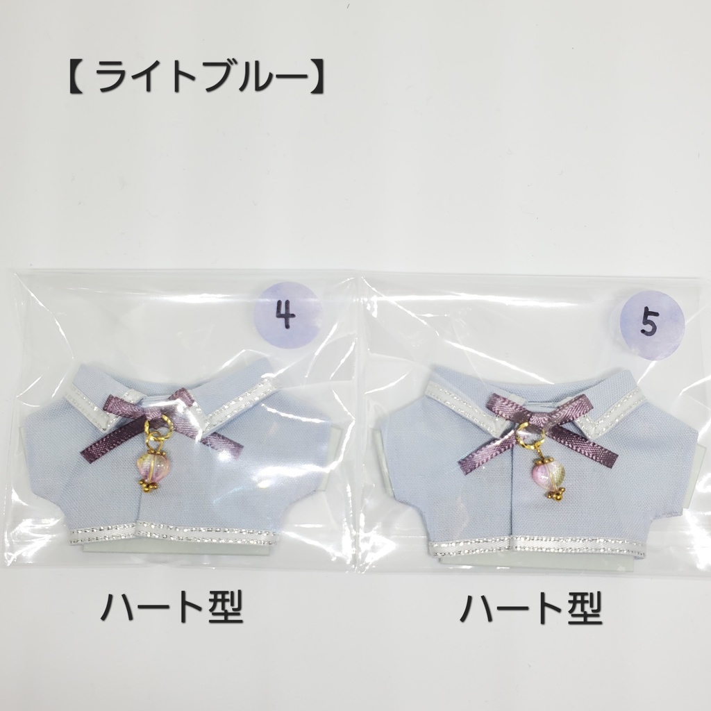 チャーム付リボンシャツ