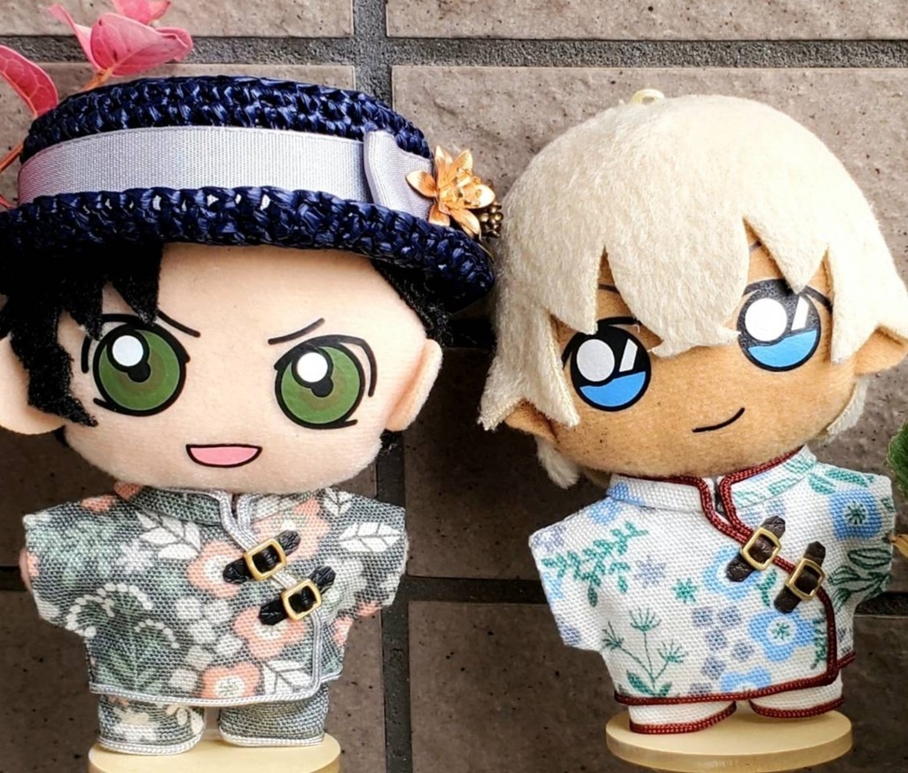 花柄チャイナ服