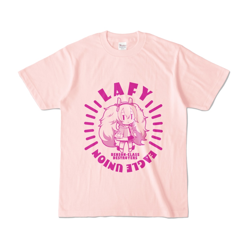 アズールレーンカラーTシャツ(ラフィー)