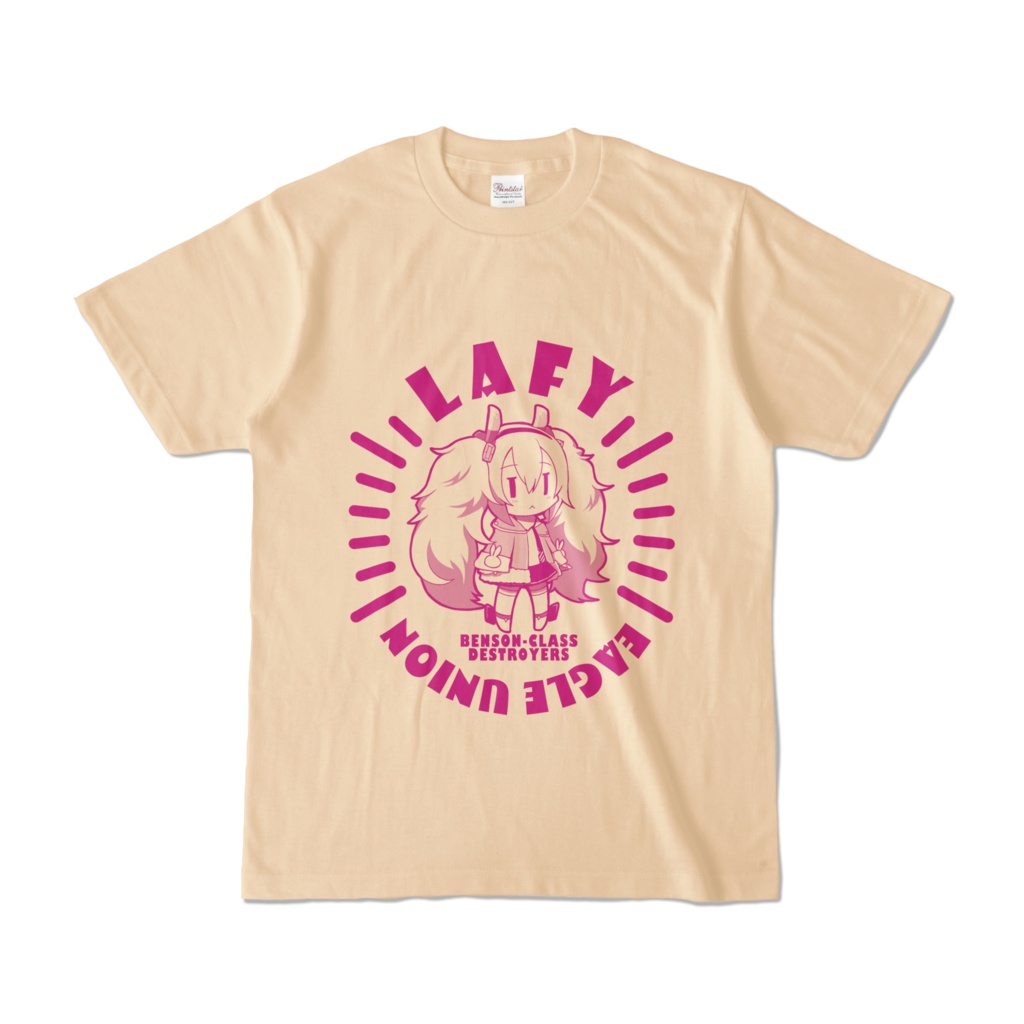 アズールレーンカラーTシャツ(ラフィー)