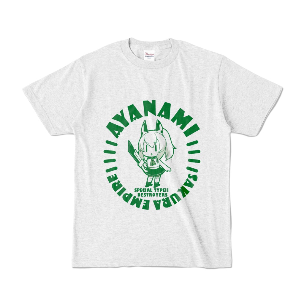 アズールレーンカラーTシャツ(綾波)