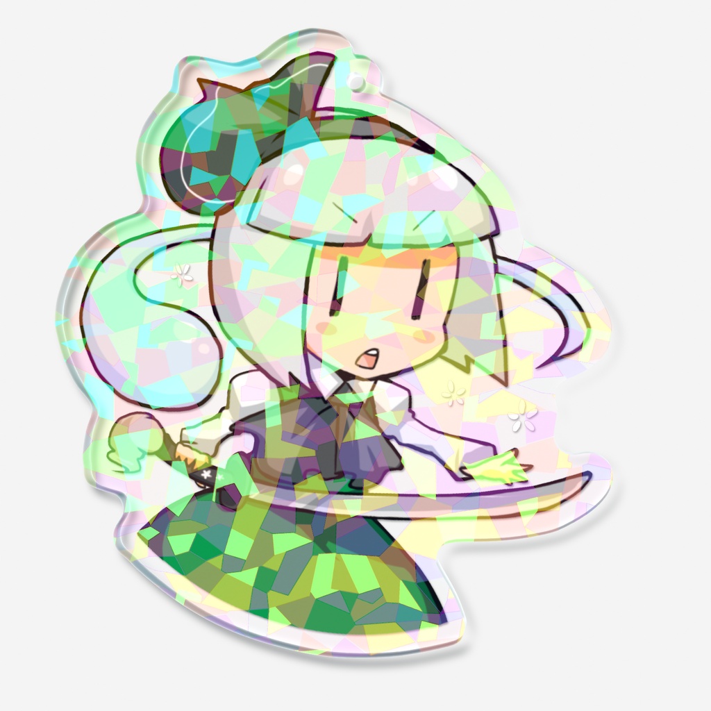 東方ホログラムアクキー(魂魄妖夢)