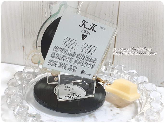 とたけけ&ホワイトチョコのアクリルフィギュア