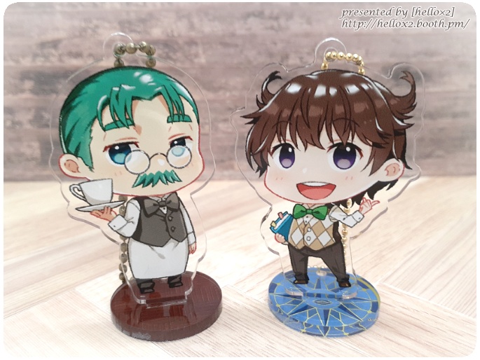 擬人化アクリルスタンド