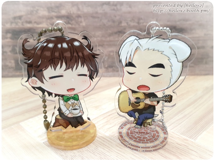 擬人化アクリルスタンド