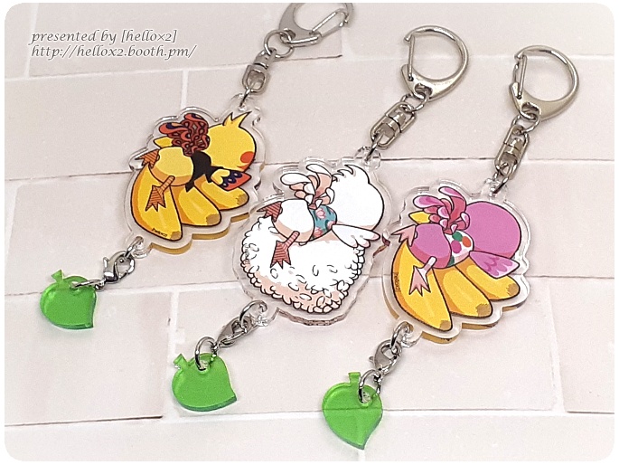 ヒノコ・トキオ・フララアクリルキーホルダー