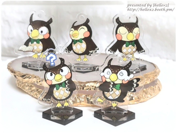 フータのミニミニアクリルフィギュア