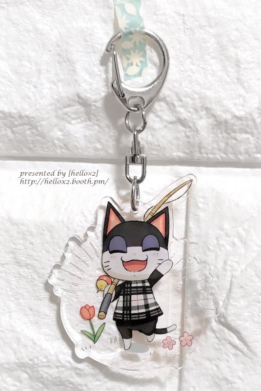 ビンタのアクリルキーホルダー