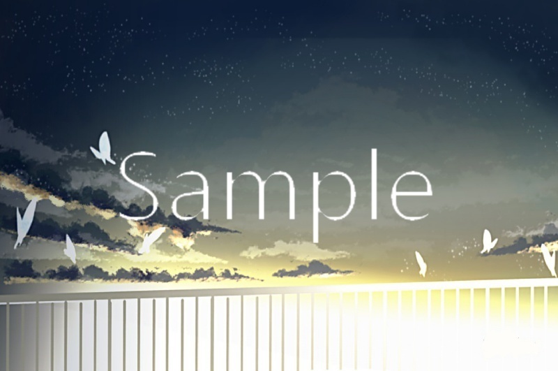 背景イラスト詰め合わせ  夜空 01