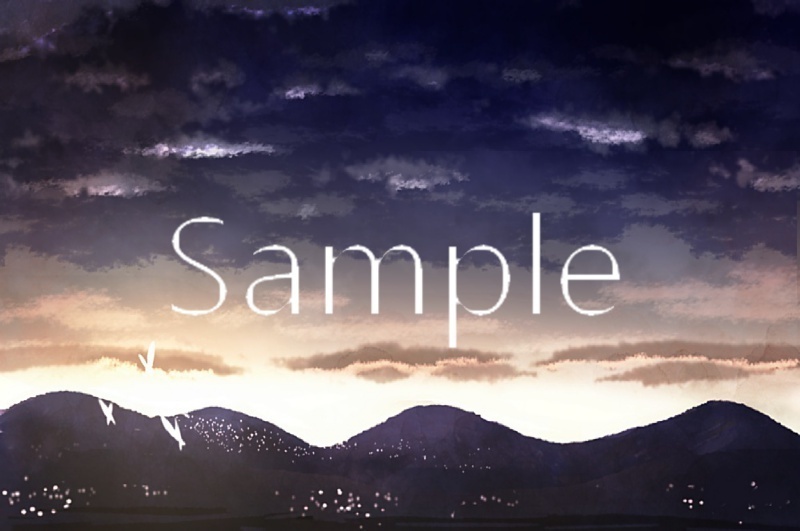 背景イラスト詰め合わせ  夜空 01