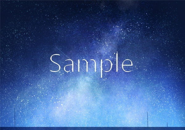 背景イラスト詰め合わせ 夜空02