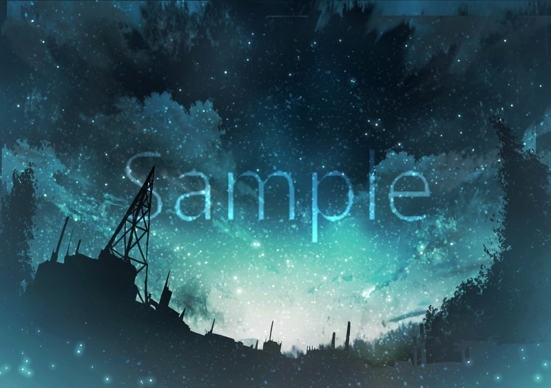背景イラスト 夜空03 *2021/4/22 更新あり。