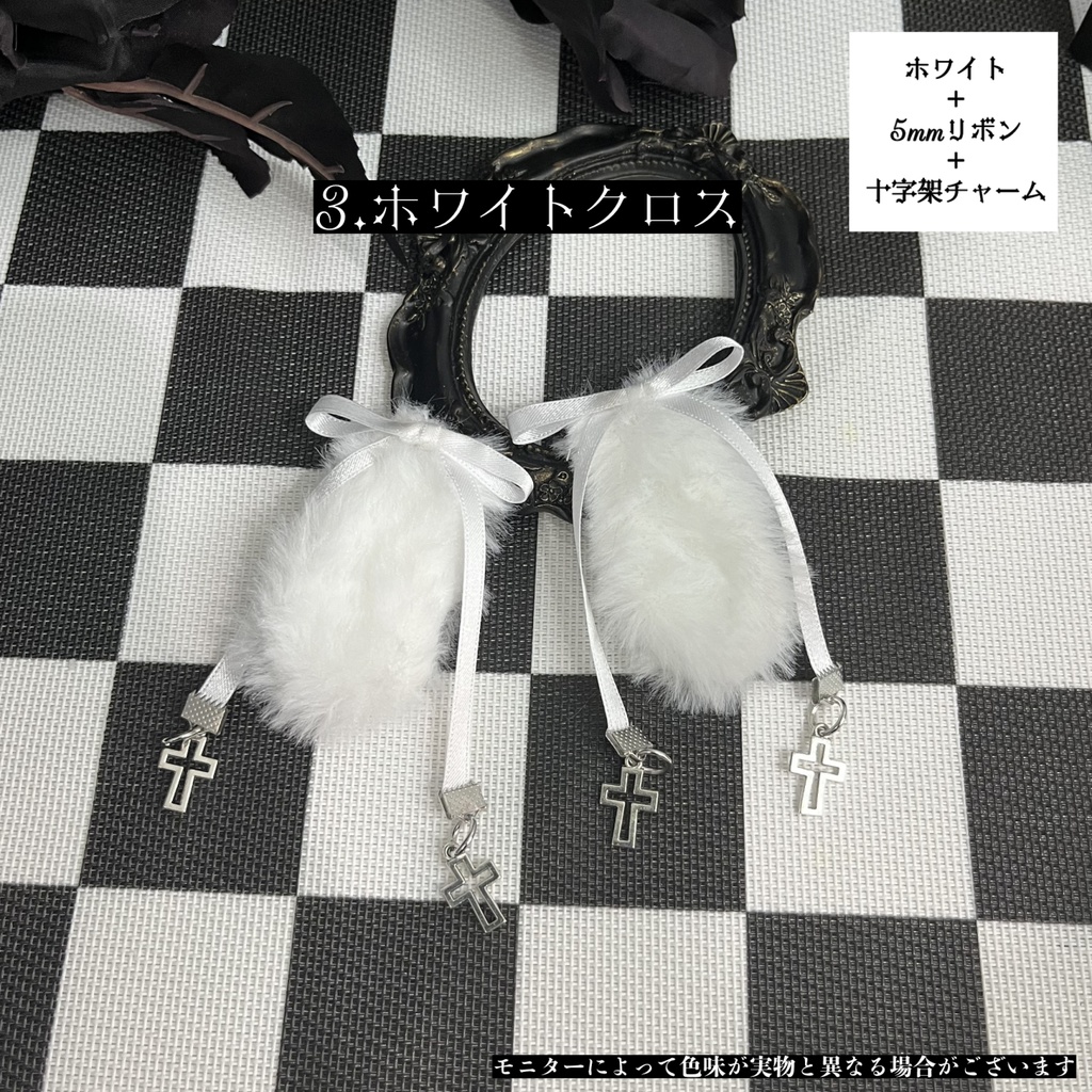 ドール用アクセサリー『ゴシックふわ耳』