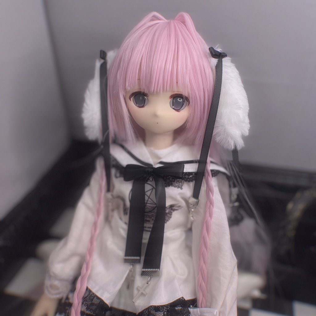 ドール用アクセサリー『ゴシックふわ耳』