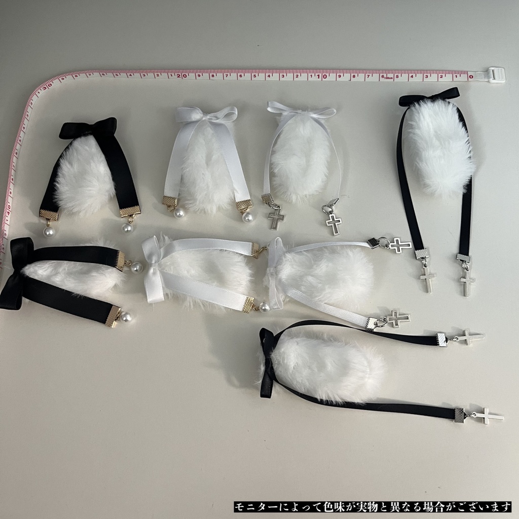 ドール用アクセサリー『ゴシックふわ耳』