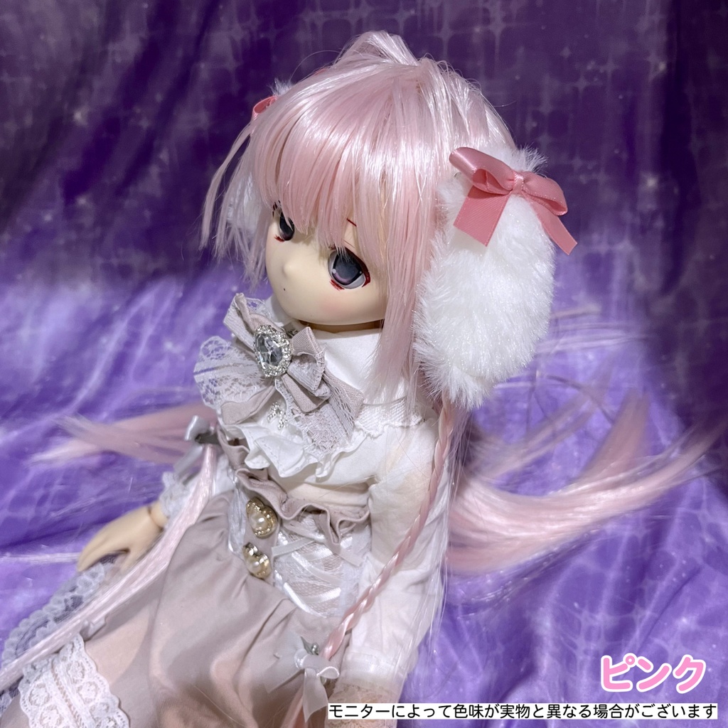 ドール用アクセサリー 付け耳『ふわ耳』