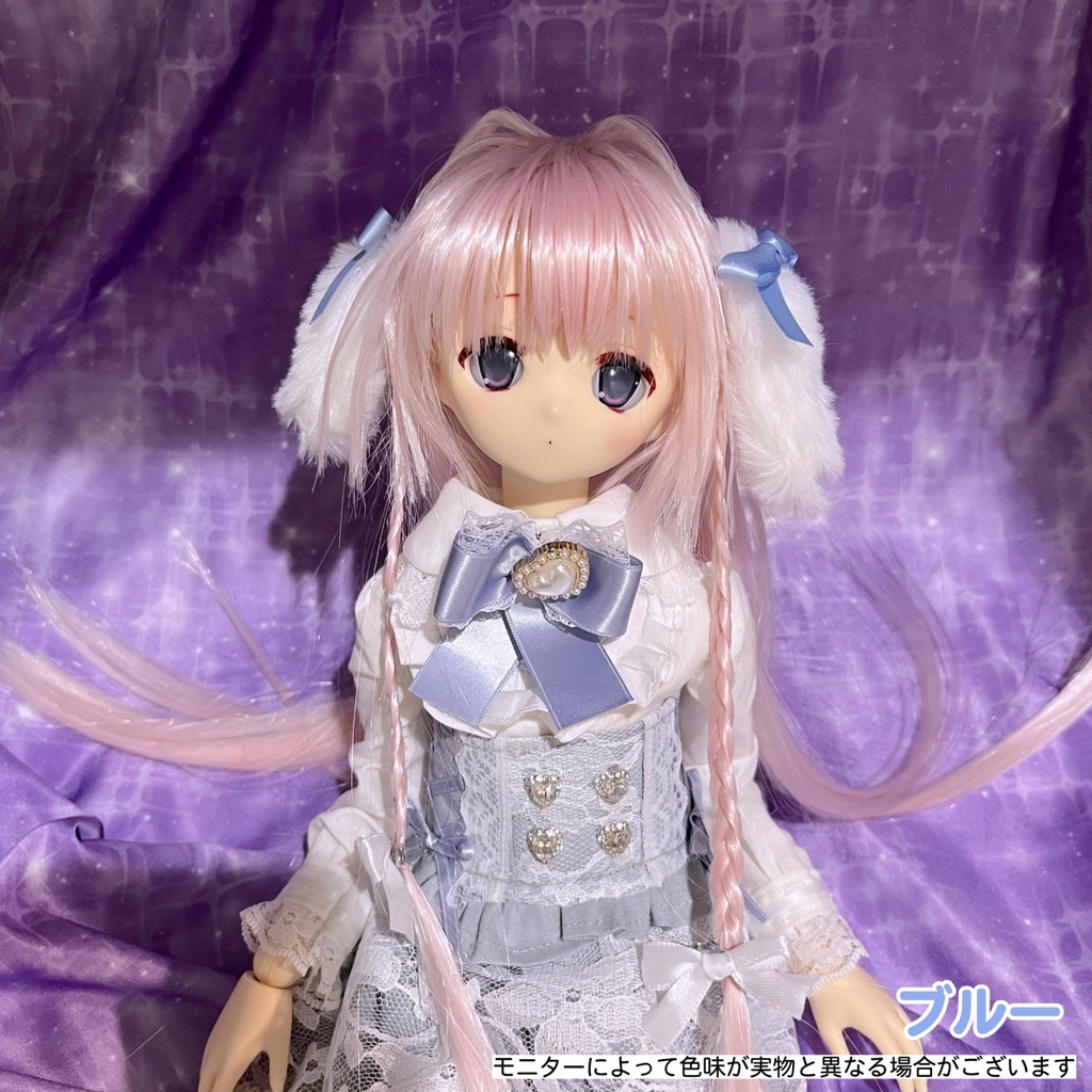 ドール用アクセサリー 付け耳『ふわ耳』