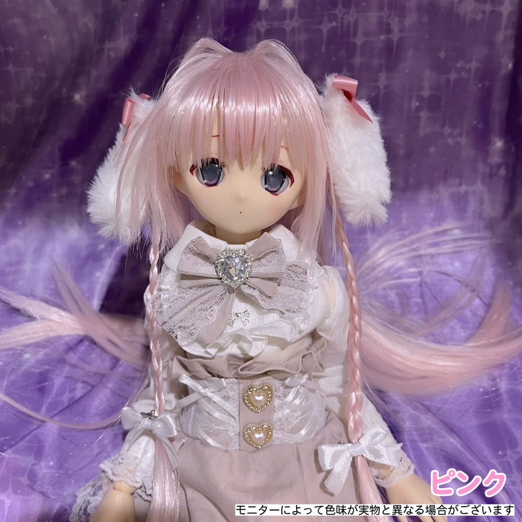 ドール用アクセサリー 付け耳『ふわ耳』