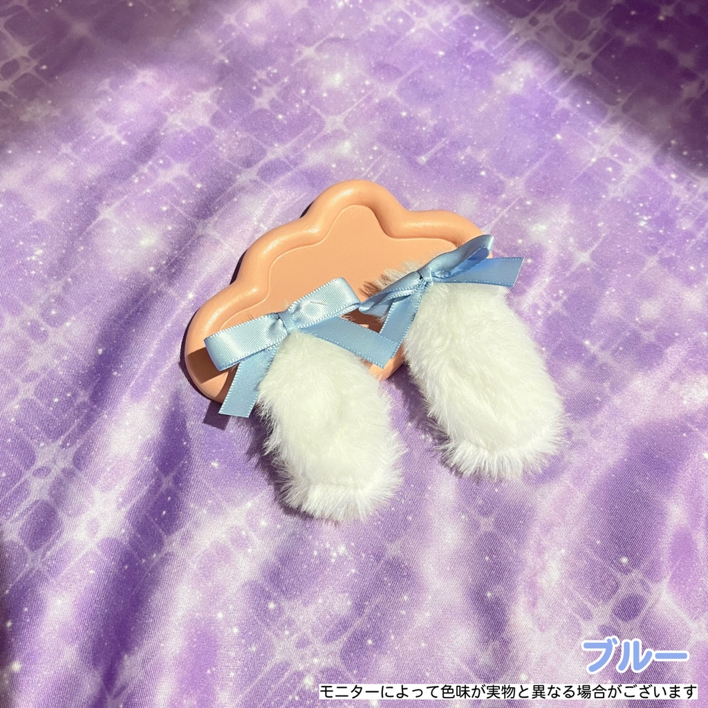 ドール用アクセサリー 付け耳『ふわ耳』