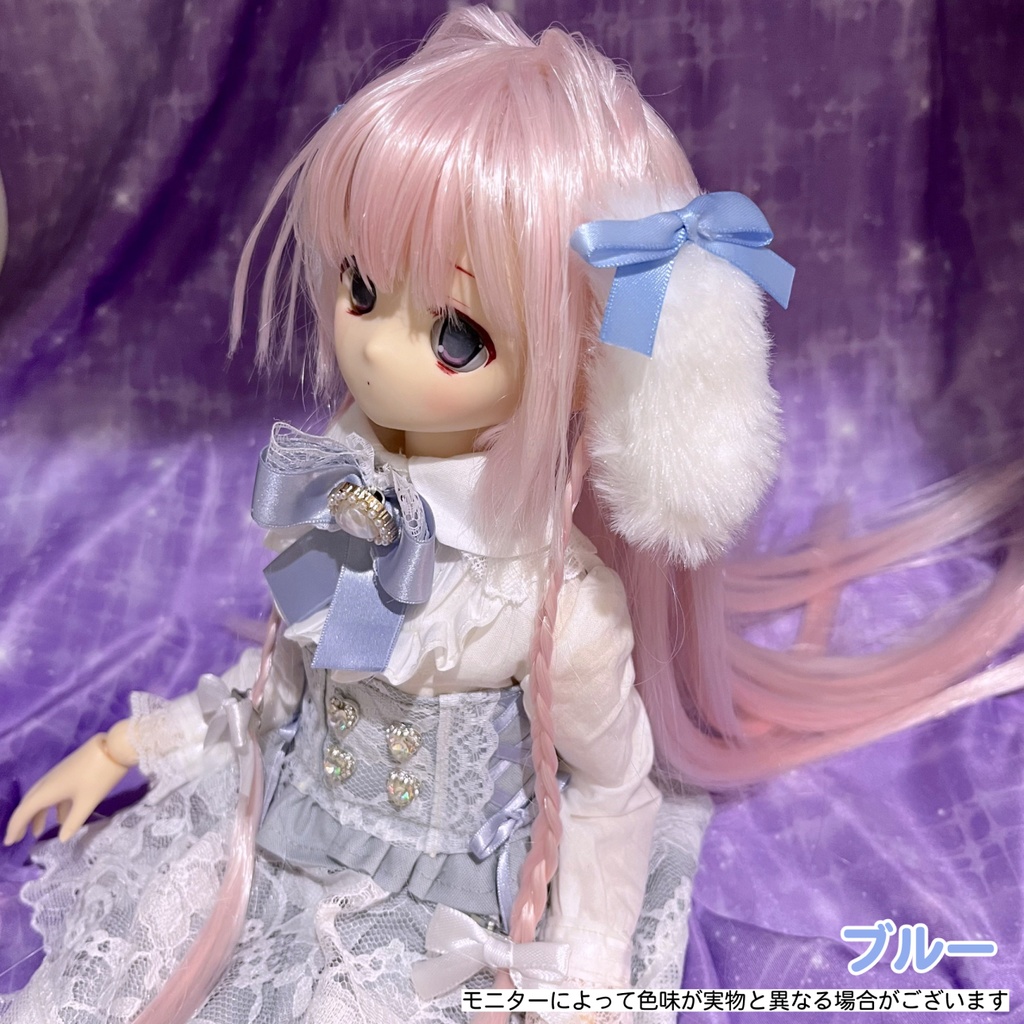 ドール用アクセサリー 付け耳『ふわ耳』