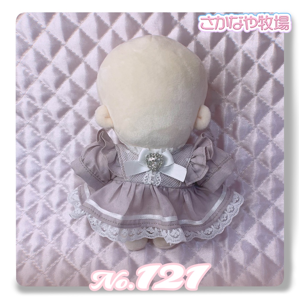 No120-121 15cmぬい服 量産系ワンピース