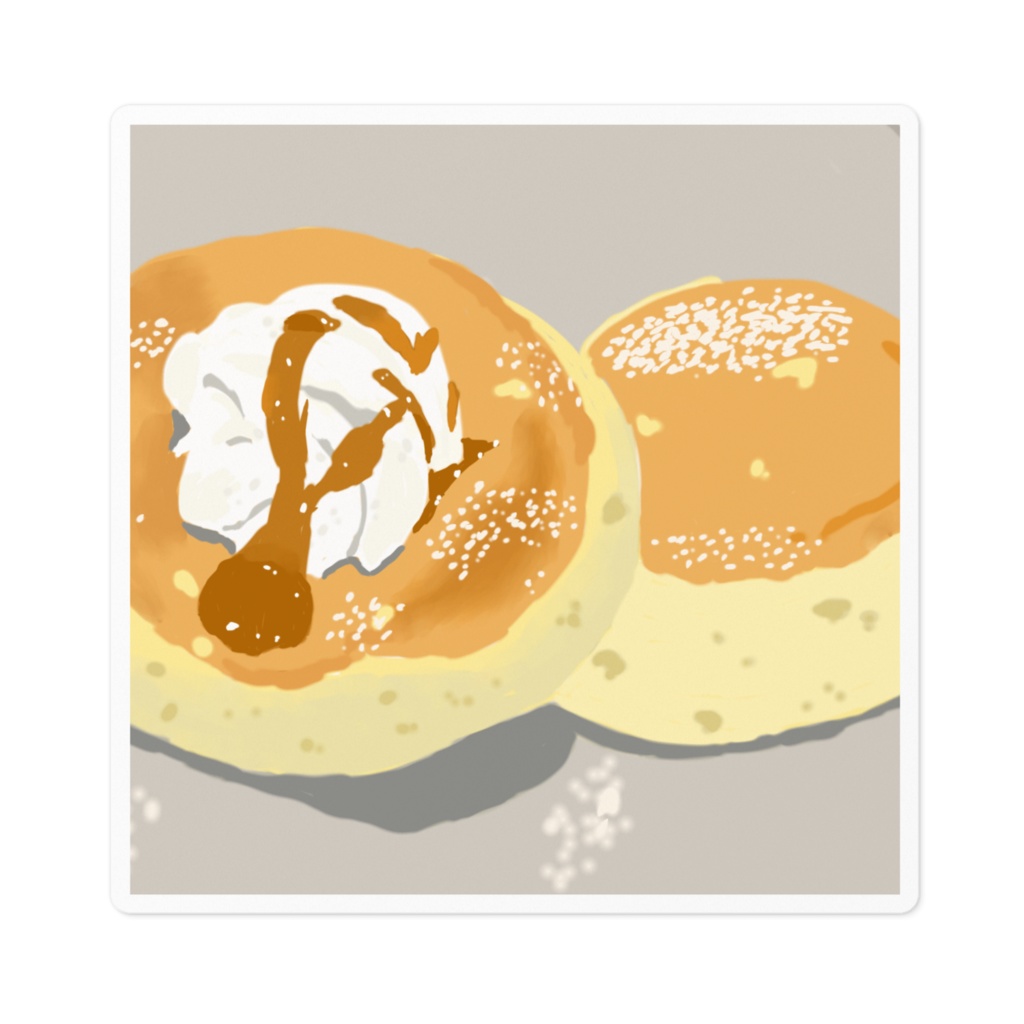 パンケーキステッカー