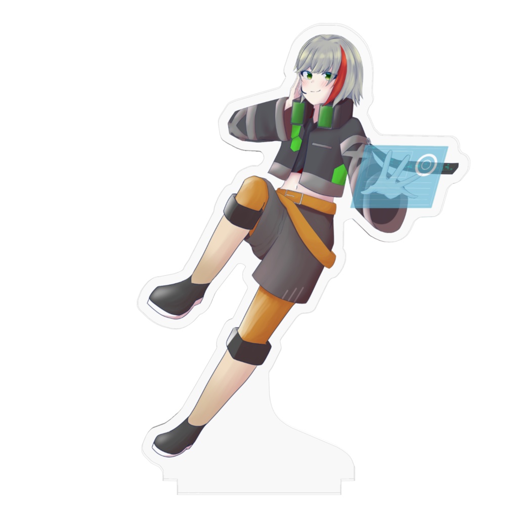 赤羅アヤアクリルスタンド(サイバーパンク)