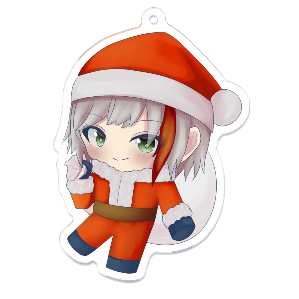 赤羅アヤクリスマスアクキー