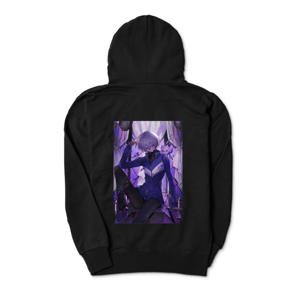 【NEMU様描き下ろし】気体(期待)を背負う♡ジップパーカー