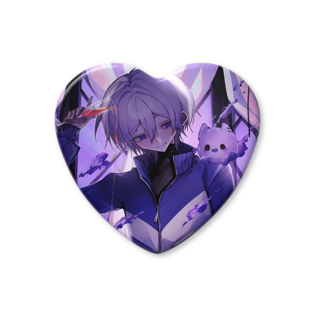 【ɴᴇᴍᴜ様描き下ろし】しおつさんの♡缶バッジ