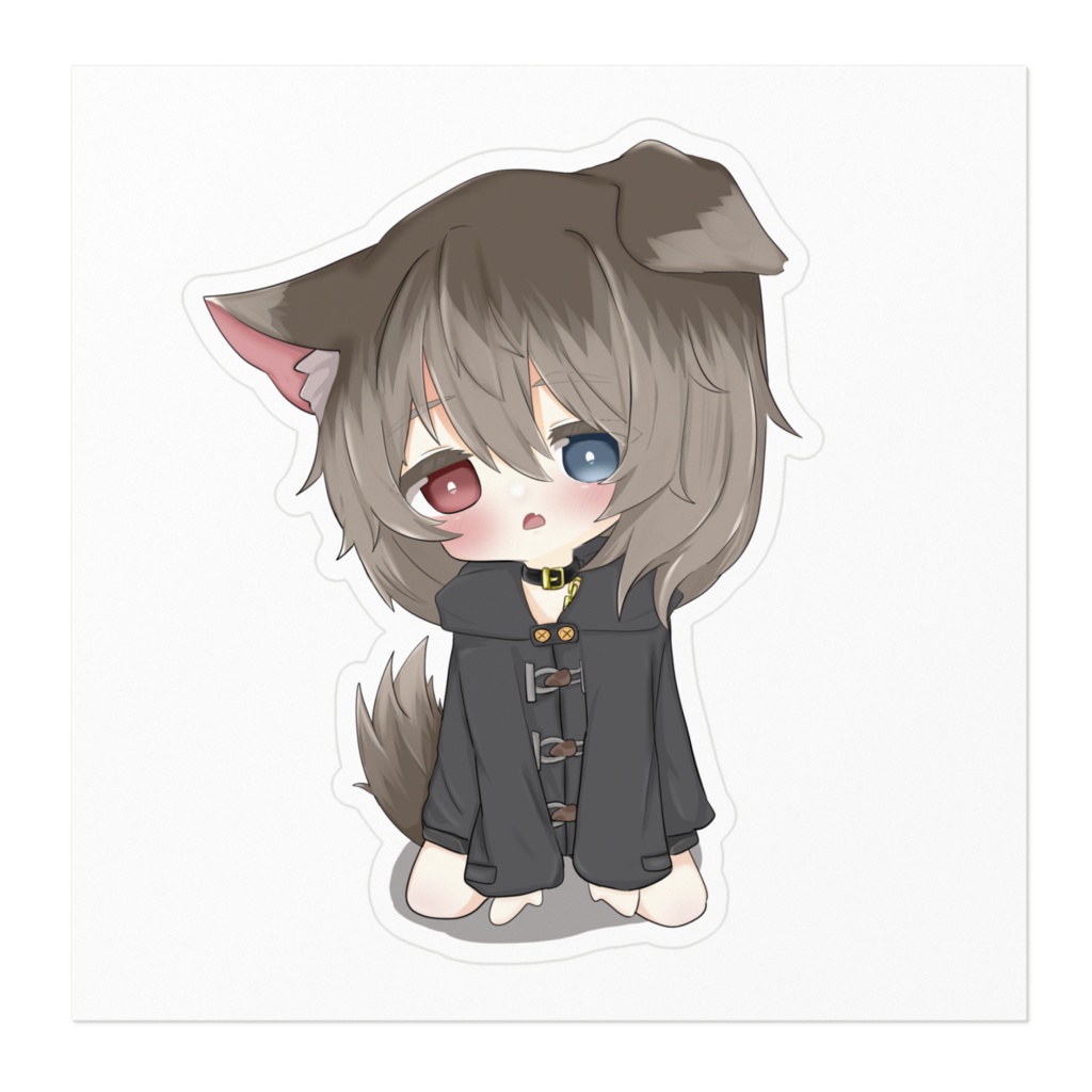 【蓮希るい】僕の書き下ろしステッカー🐶【9000人記念】