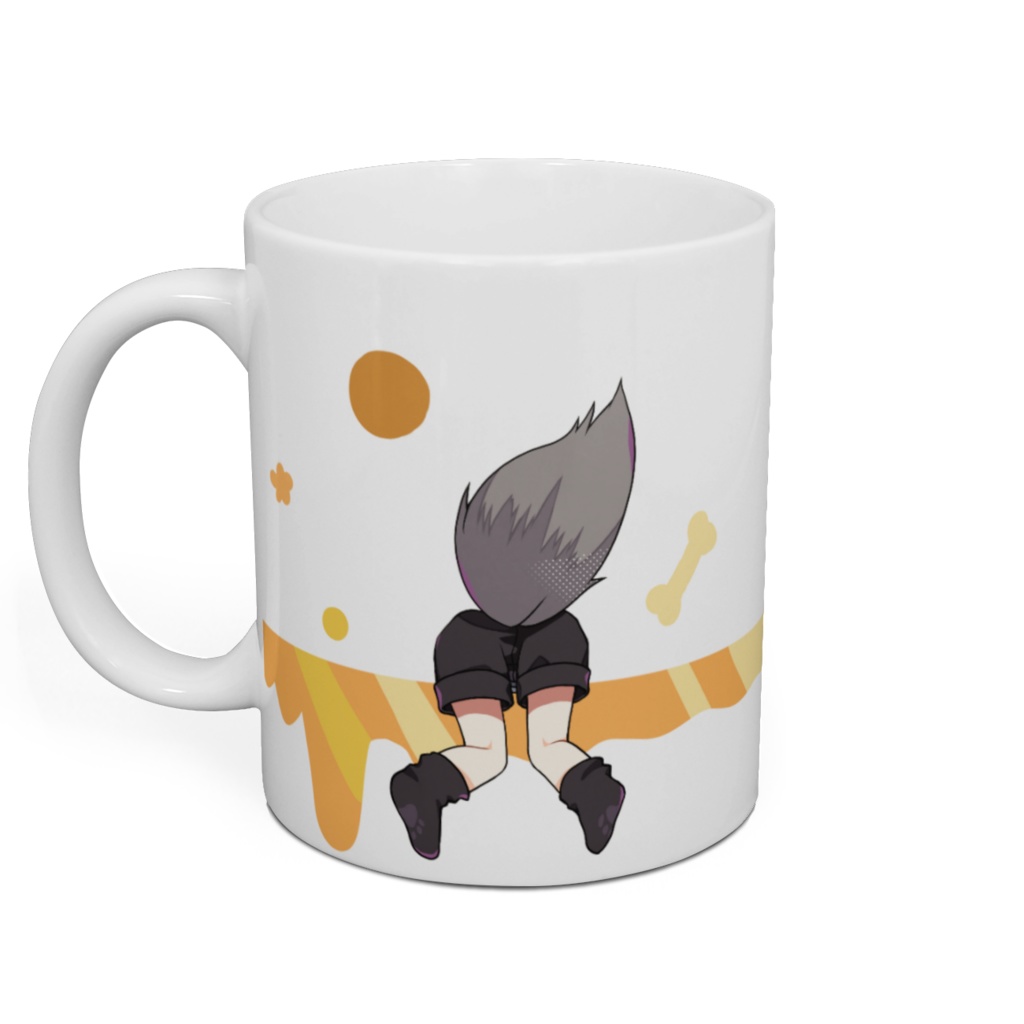 【蓮希るい】ぴょこっとるいマグカップ🐶【9000人記念】