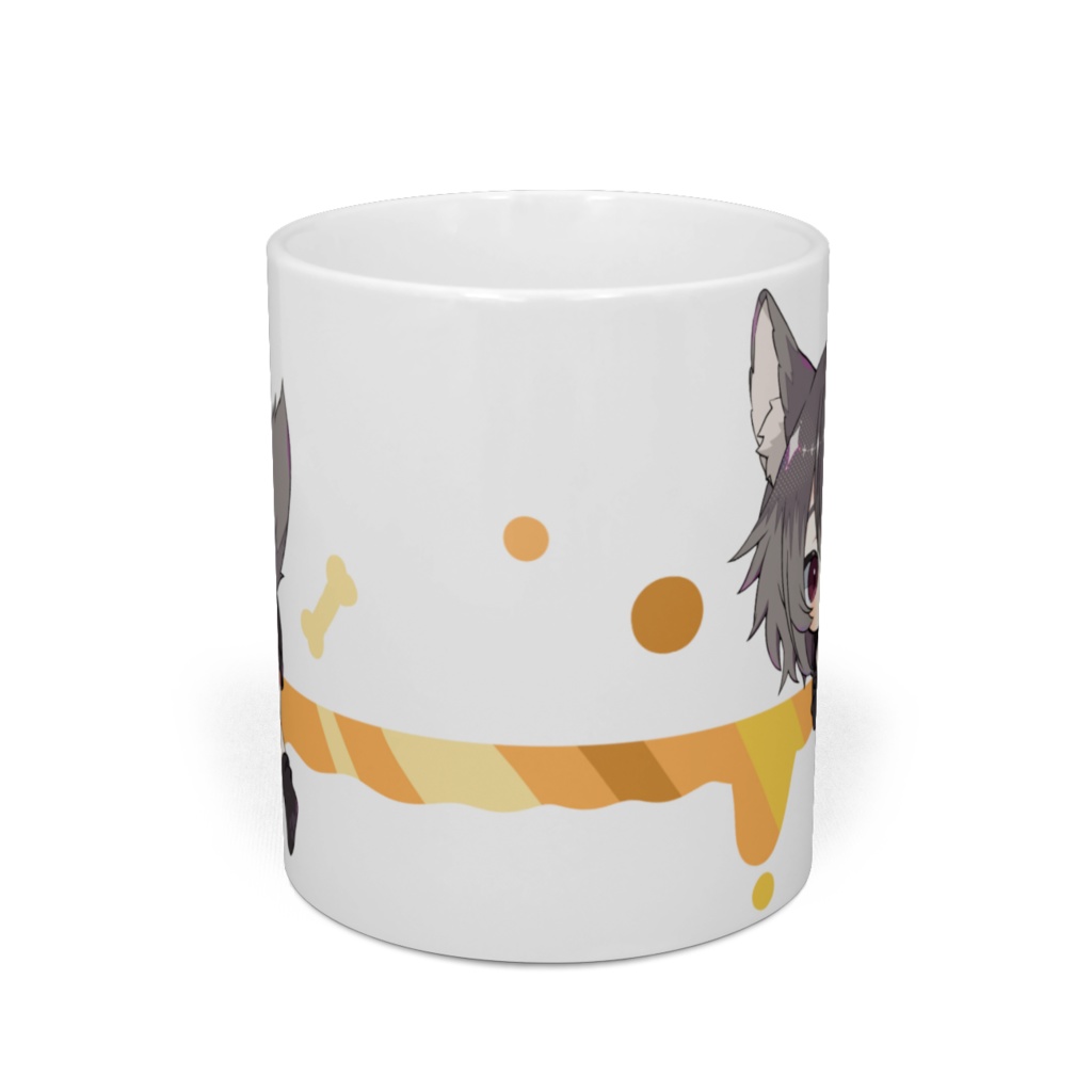 【蓮希るい】ぴょこっとるいマグカップ🐶【9000人記念】