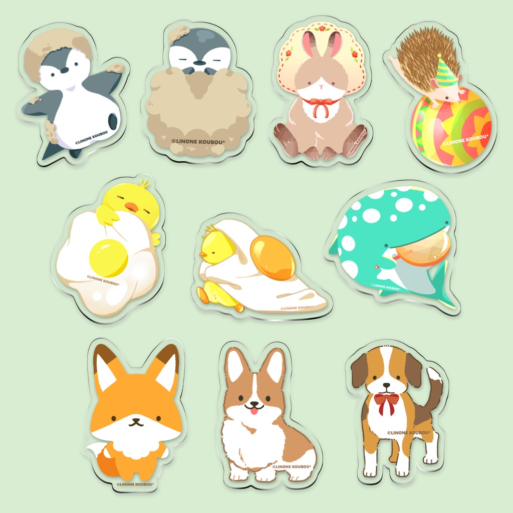 アクリルキーホルダー(Animal)