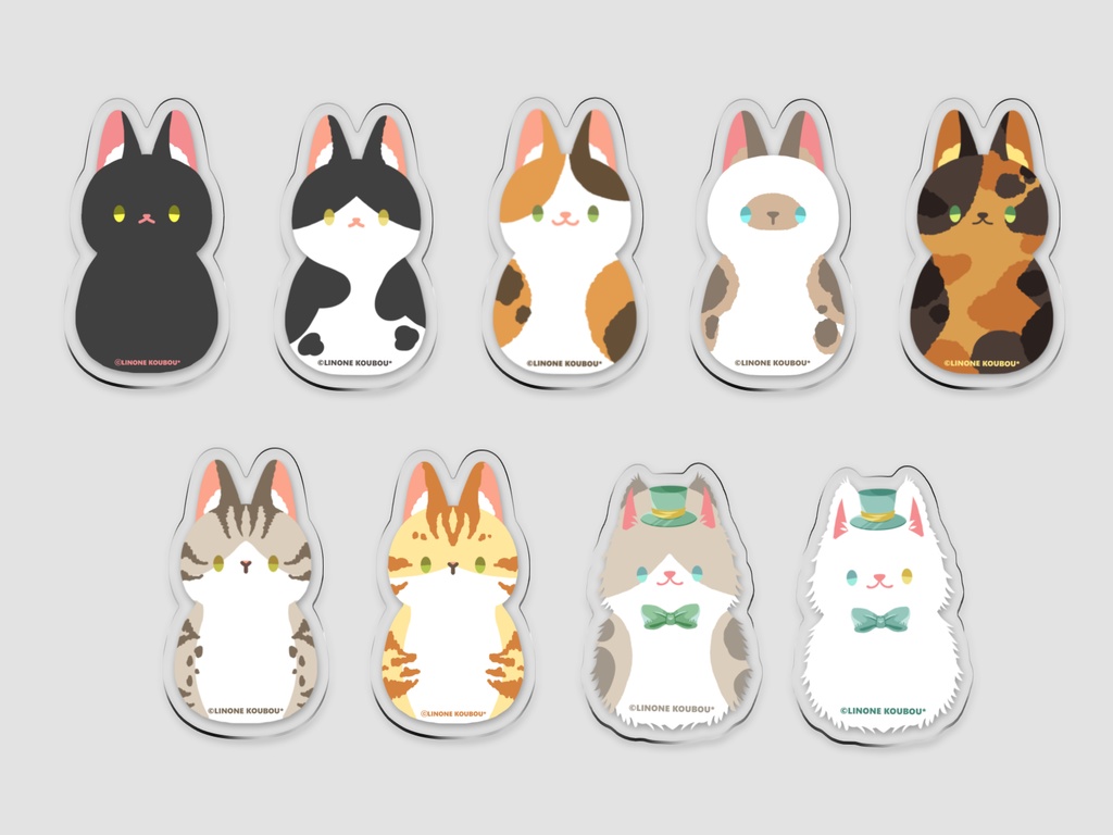 アクリルキーホルダー(Cat)